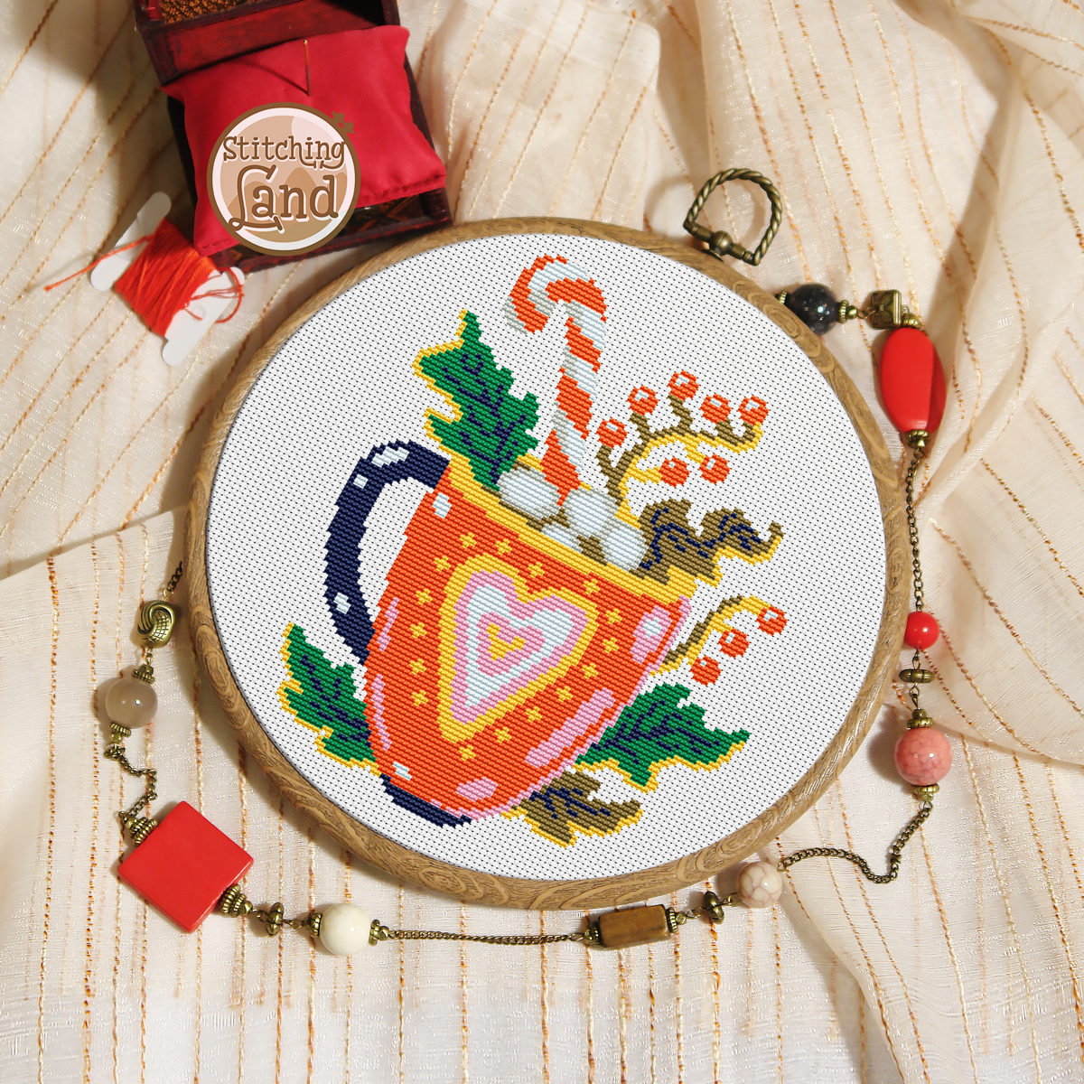 Christmas Warmth Cross Stitch Pattern
