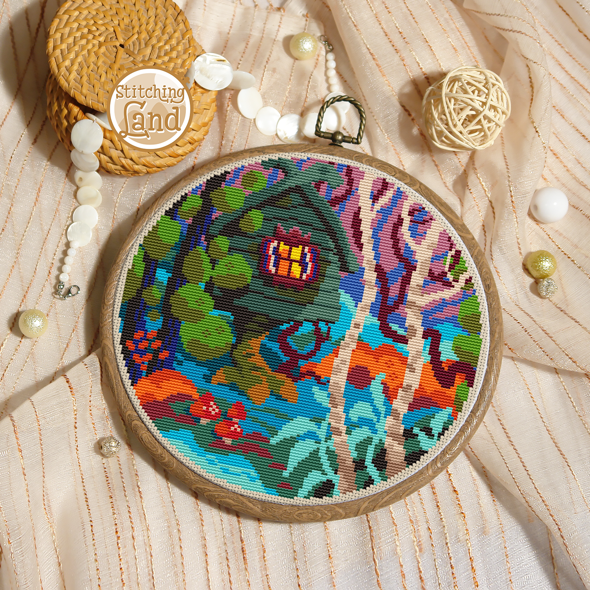 Enchanted Forest Cross Stitch Pattern