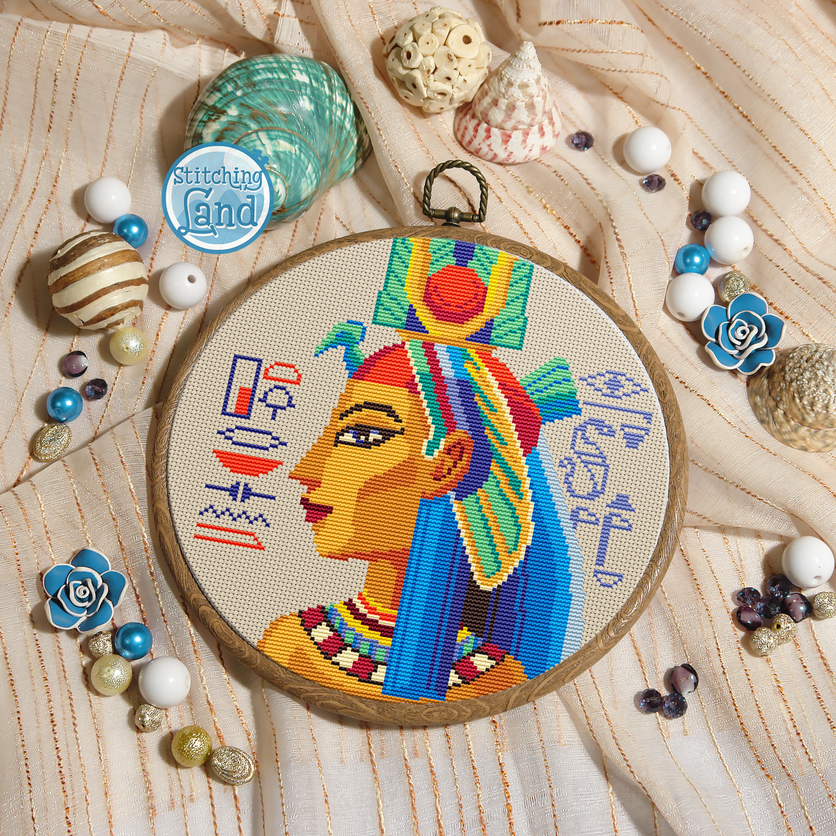 Hathor Cross Stitch Pattern