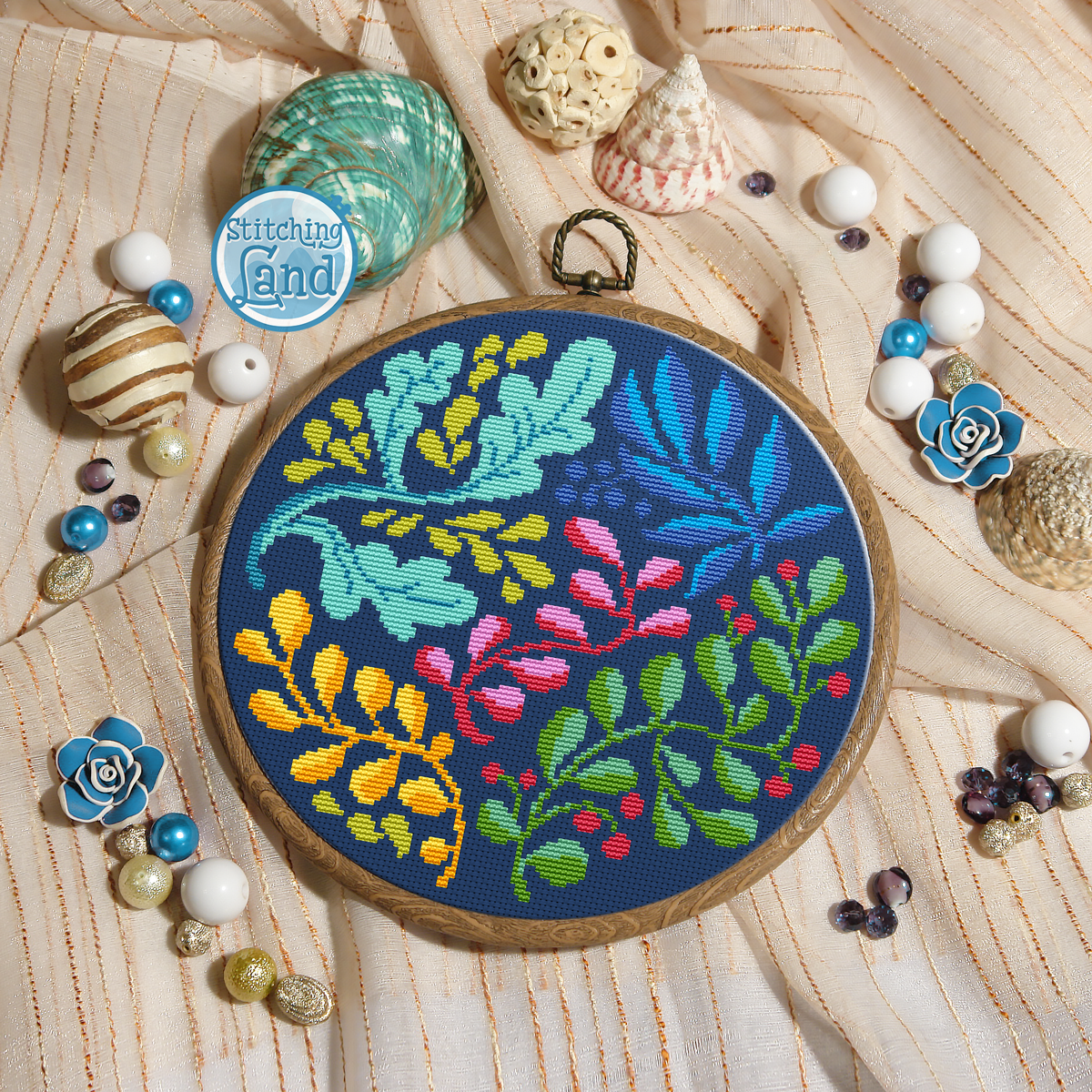 Herb Cross Stitch Pattern