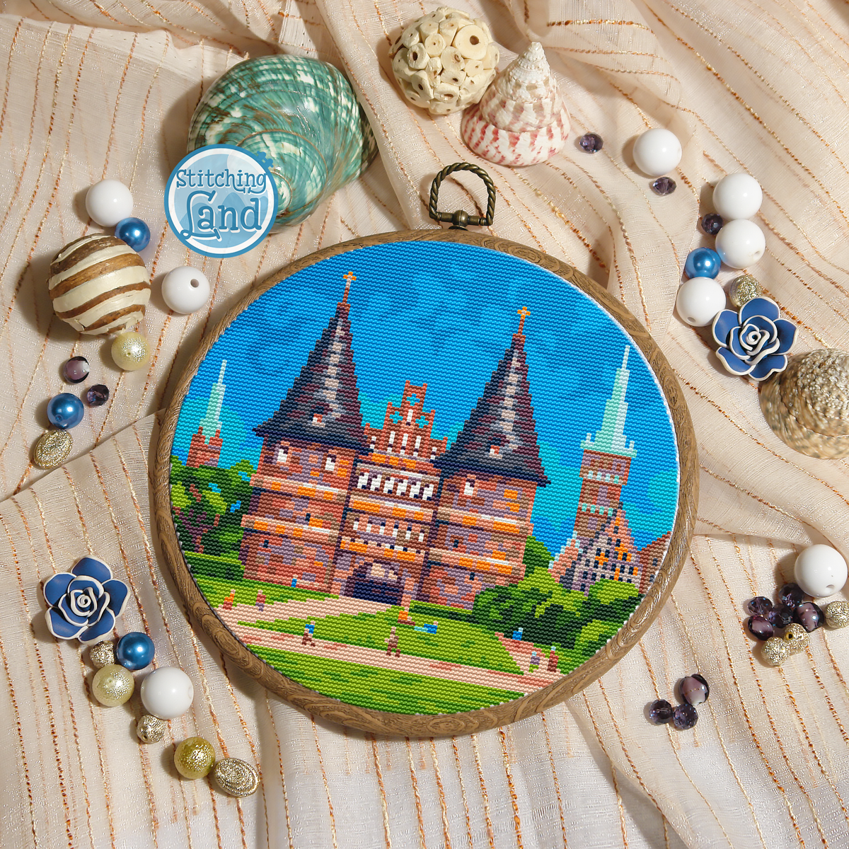 Holstentor Cross Stitch Pattern