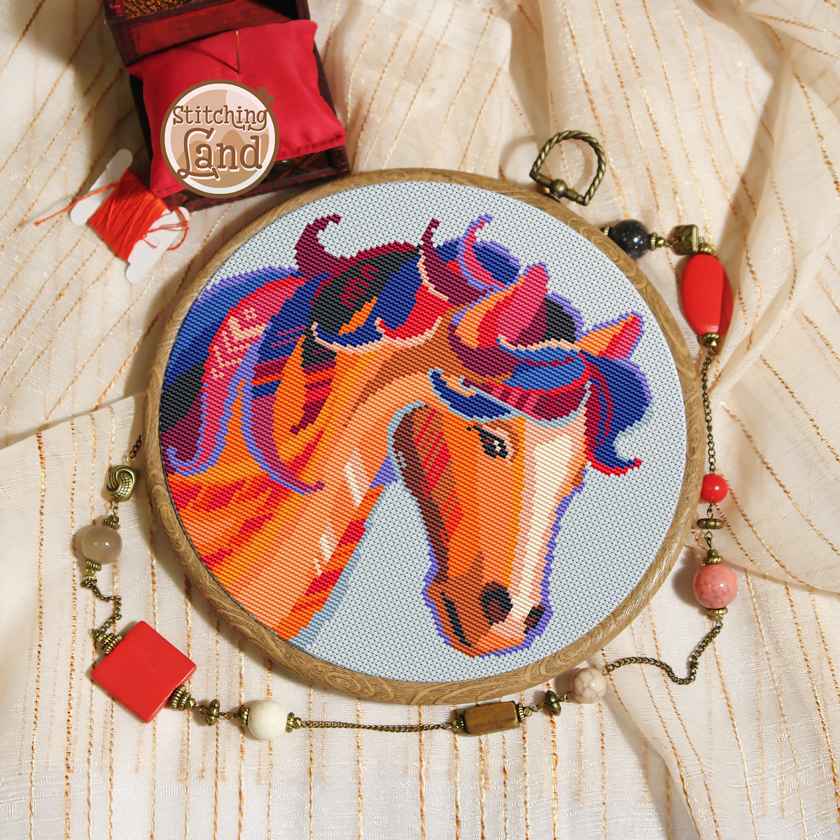 Horse II Cross Stitch Pattern