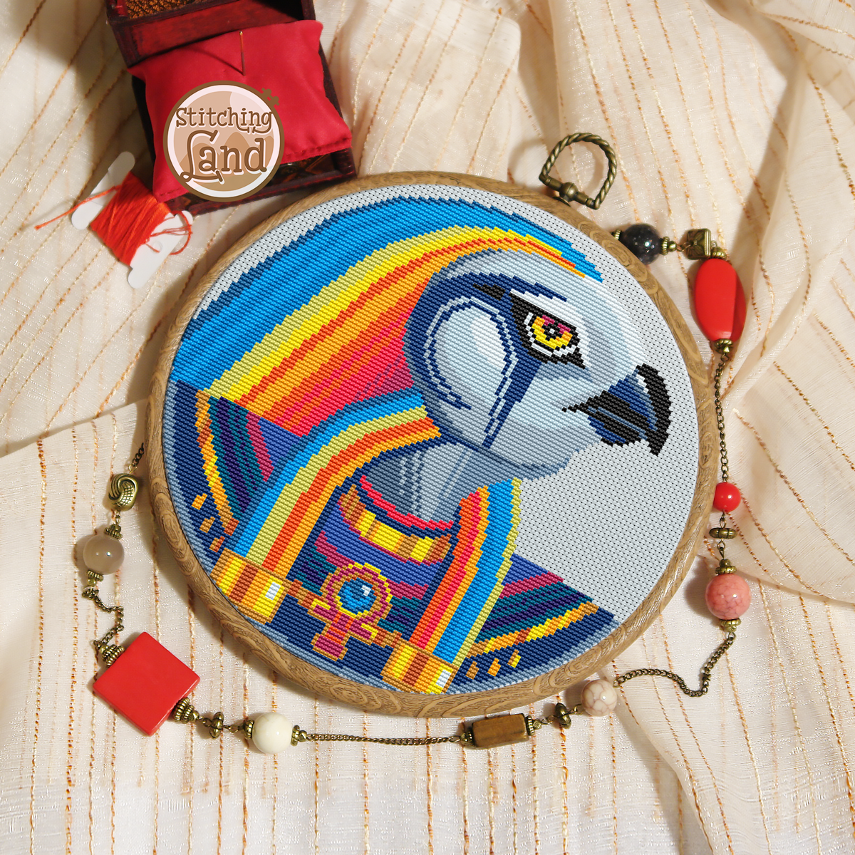 Horus Cross Stitch Pattern