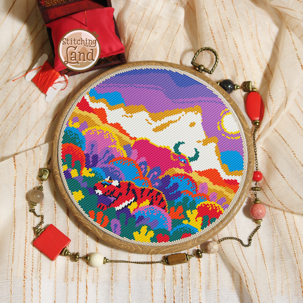Hunt Cross Stitch Pattern