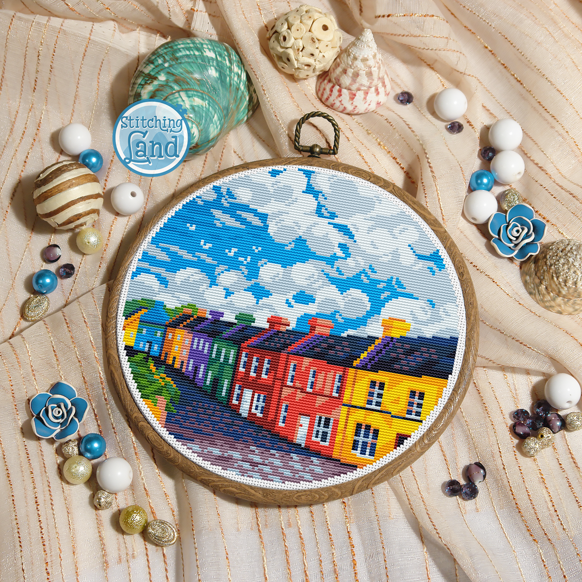 Kinsale Cross Stitch Pattern