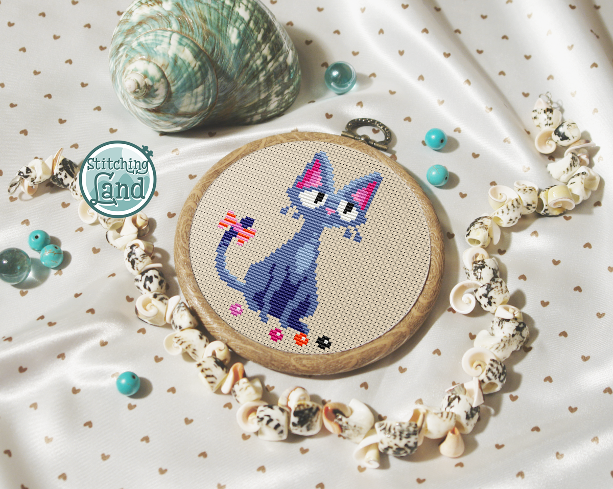 Kitty Cross Stitch Pattern
