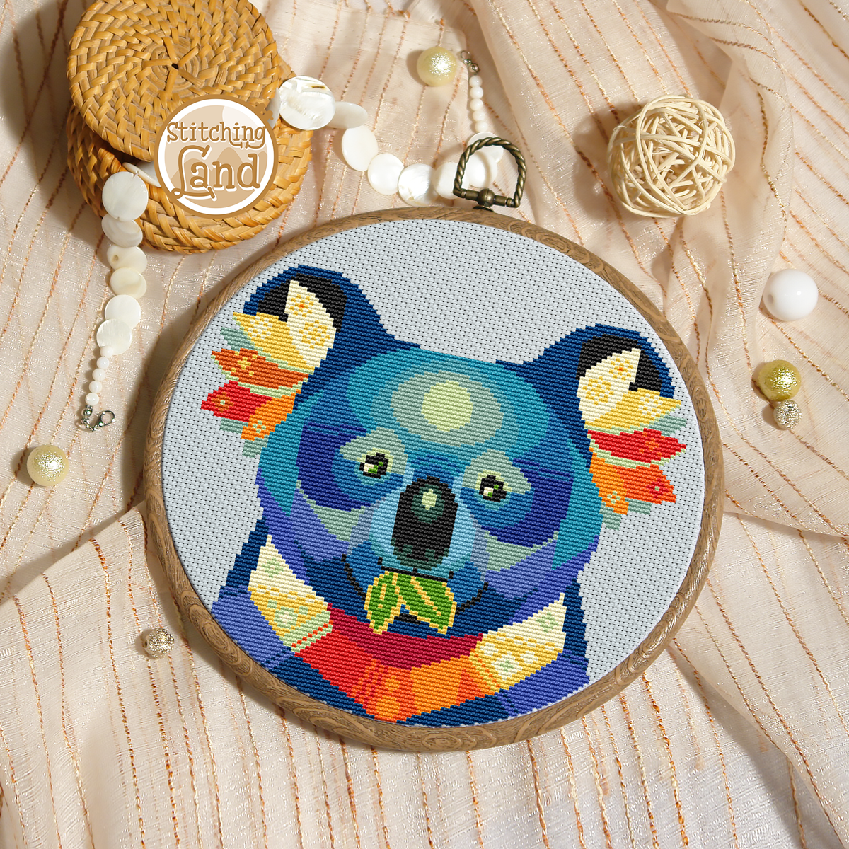 Koala Cross Stitch Pattern