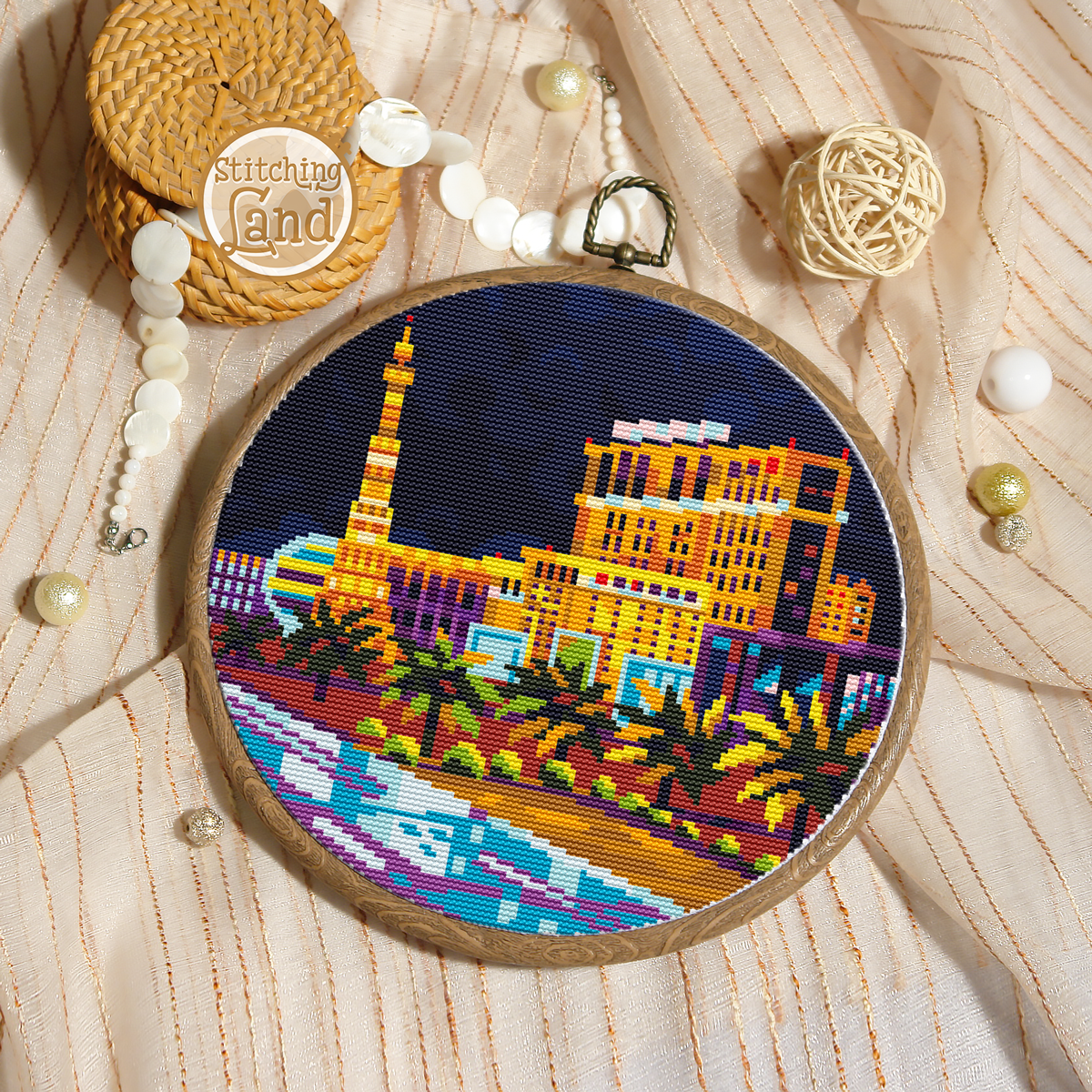 Las Vegas Cross Stitch Pattern