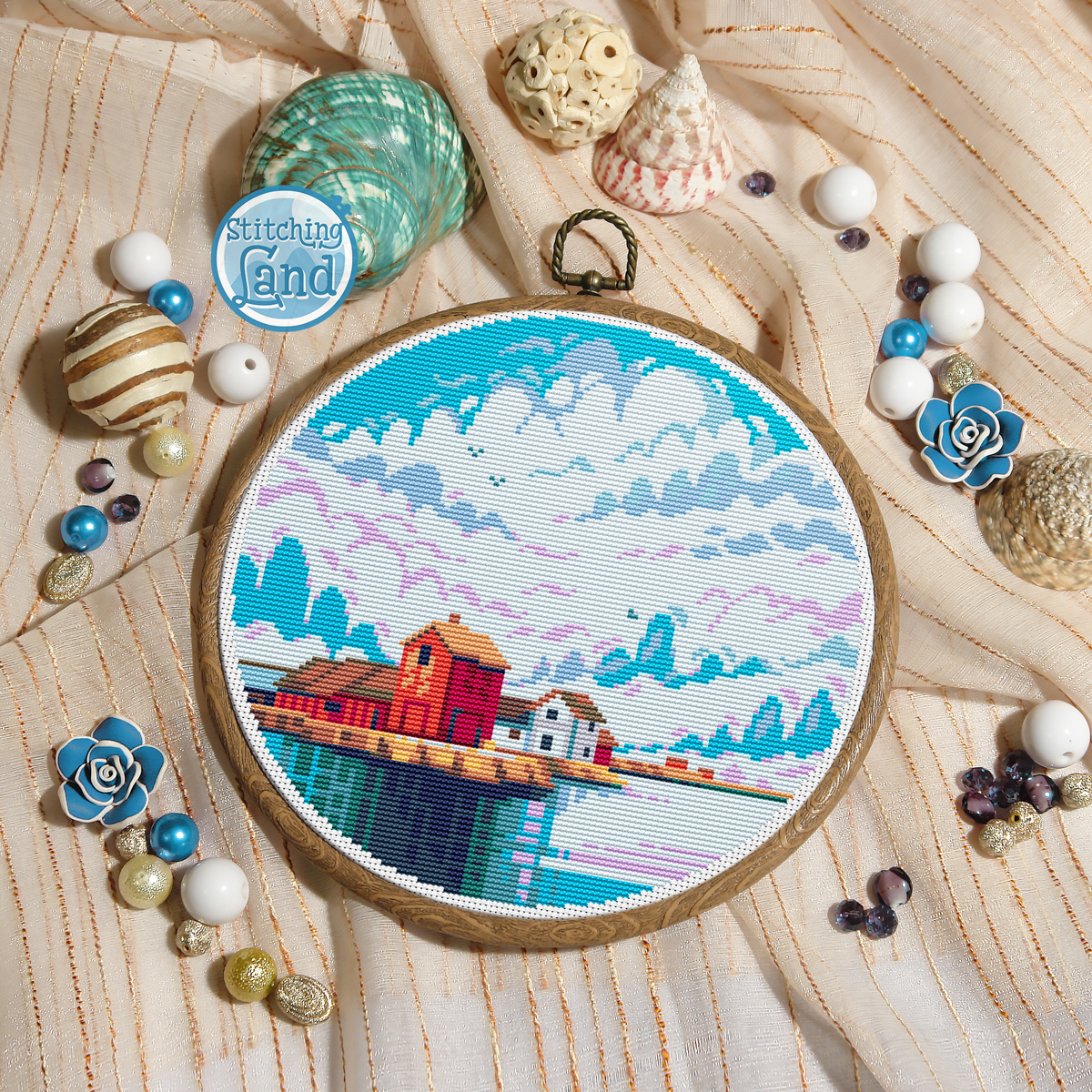 Rockport Cross Stitch Pattern