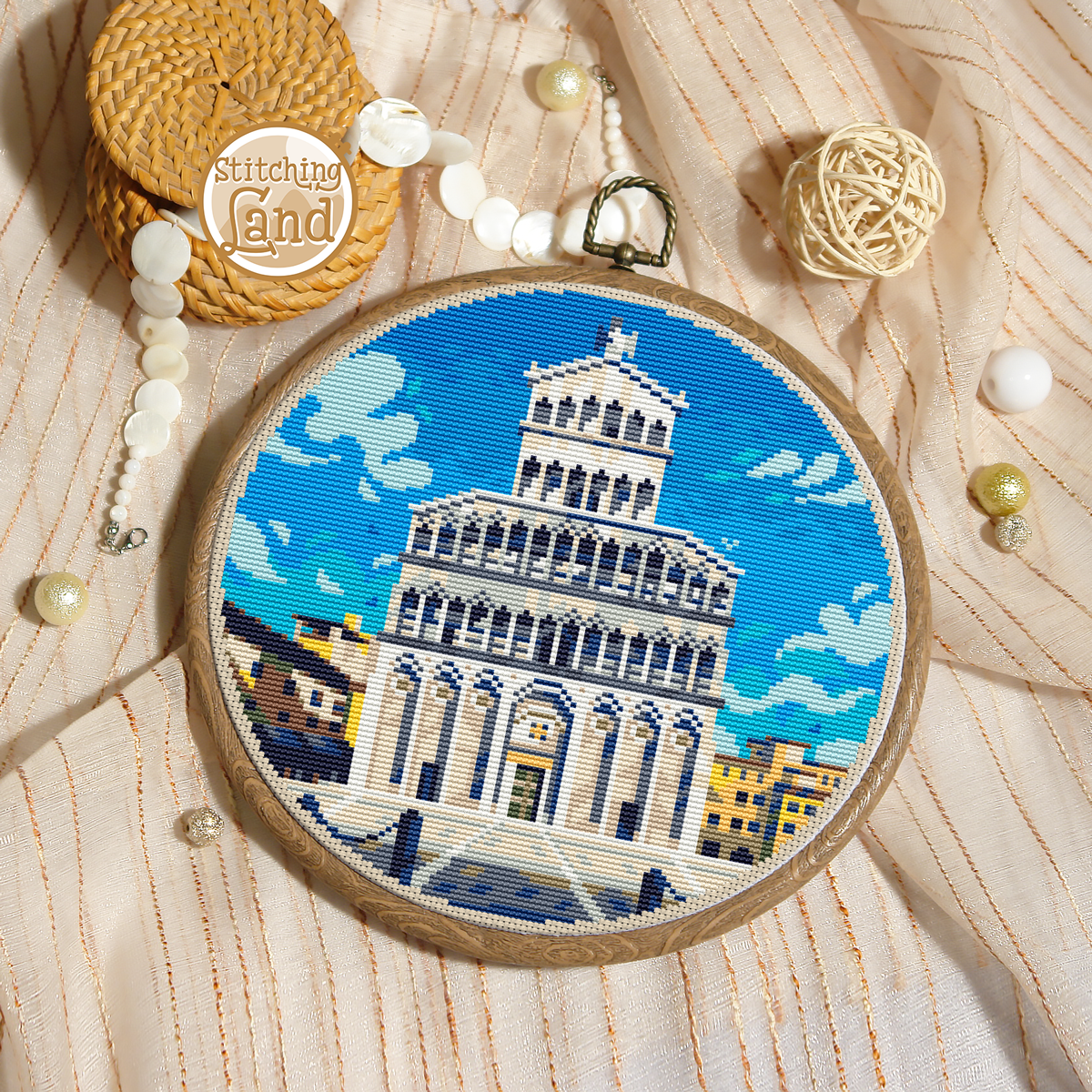 San Michele In Foro Cross Stitch Pattern