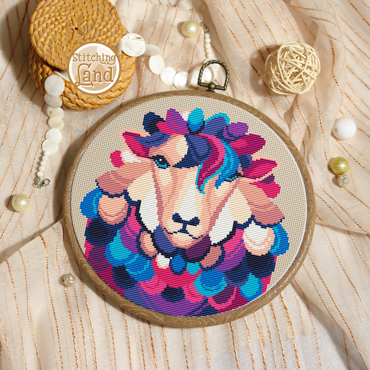 Sheep Cross Stitch Pattern