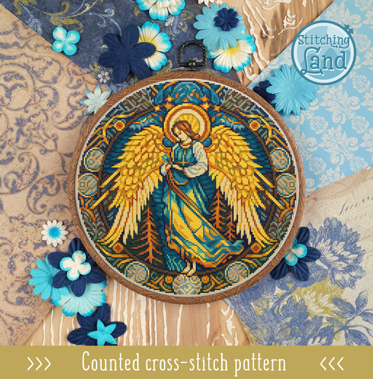 Angel II Cross Stitch Pattern