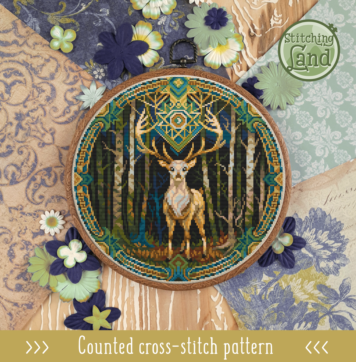 Forest Magic Cross Stitch Pattern