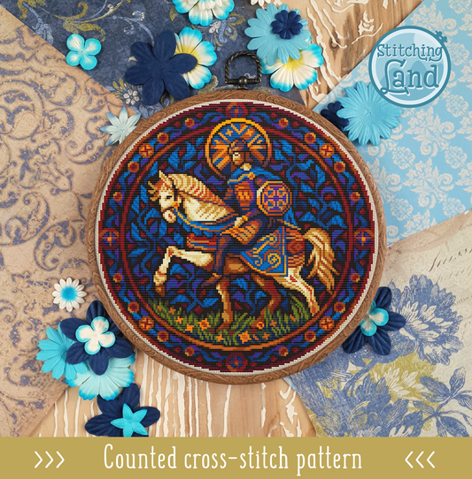 Knight Errant Cross Stitch Pattern