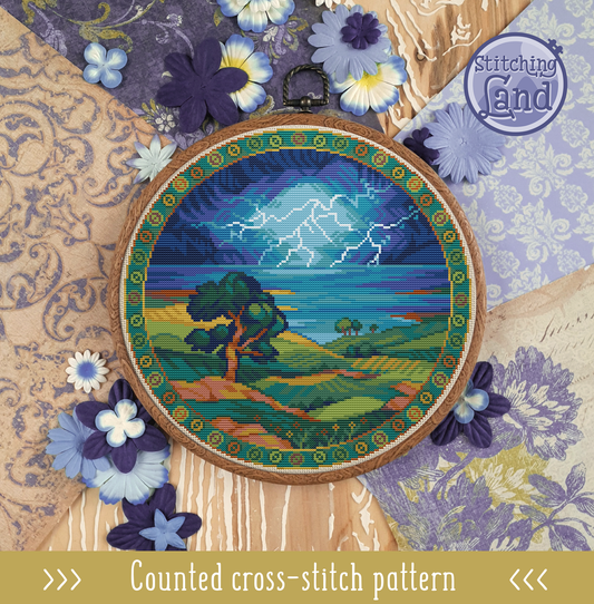 The Unyielding Tree Cross Stitch Pattern