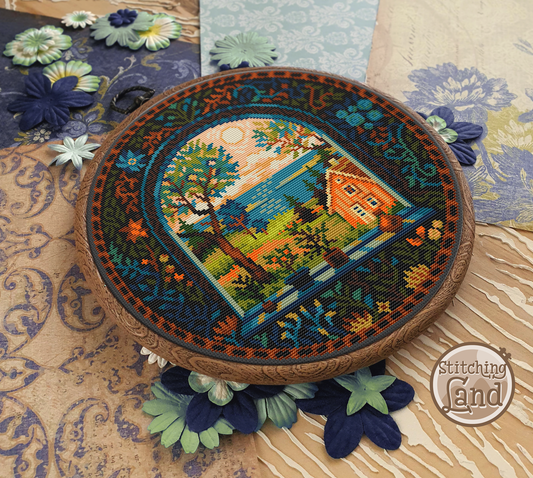 Sunlit Memory Cross Stitch Pattern