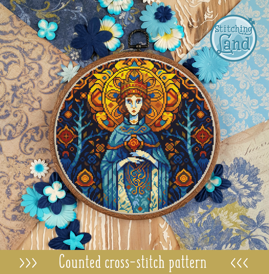 Empress Cross Stitch Pattern