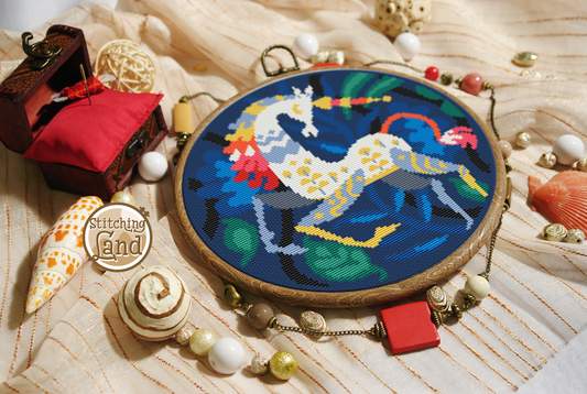 Forest Unicorn Cross Stitch Pattern