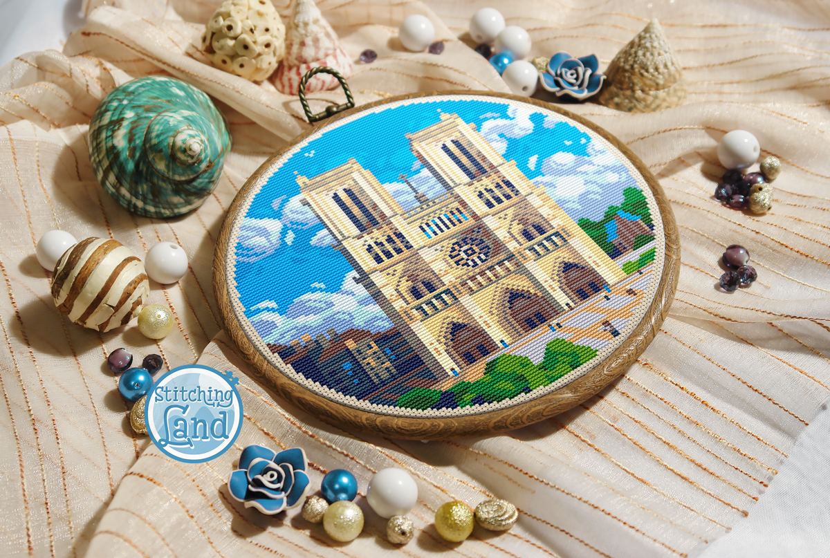 Notre-Dame de Paris Cross Stitch Pattern