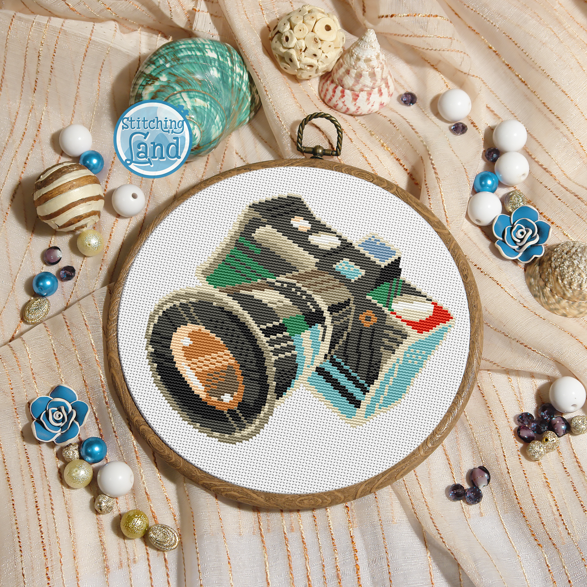 Camera Cross Stitch Pattern