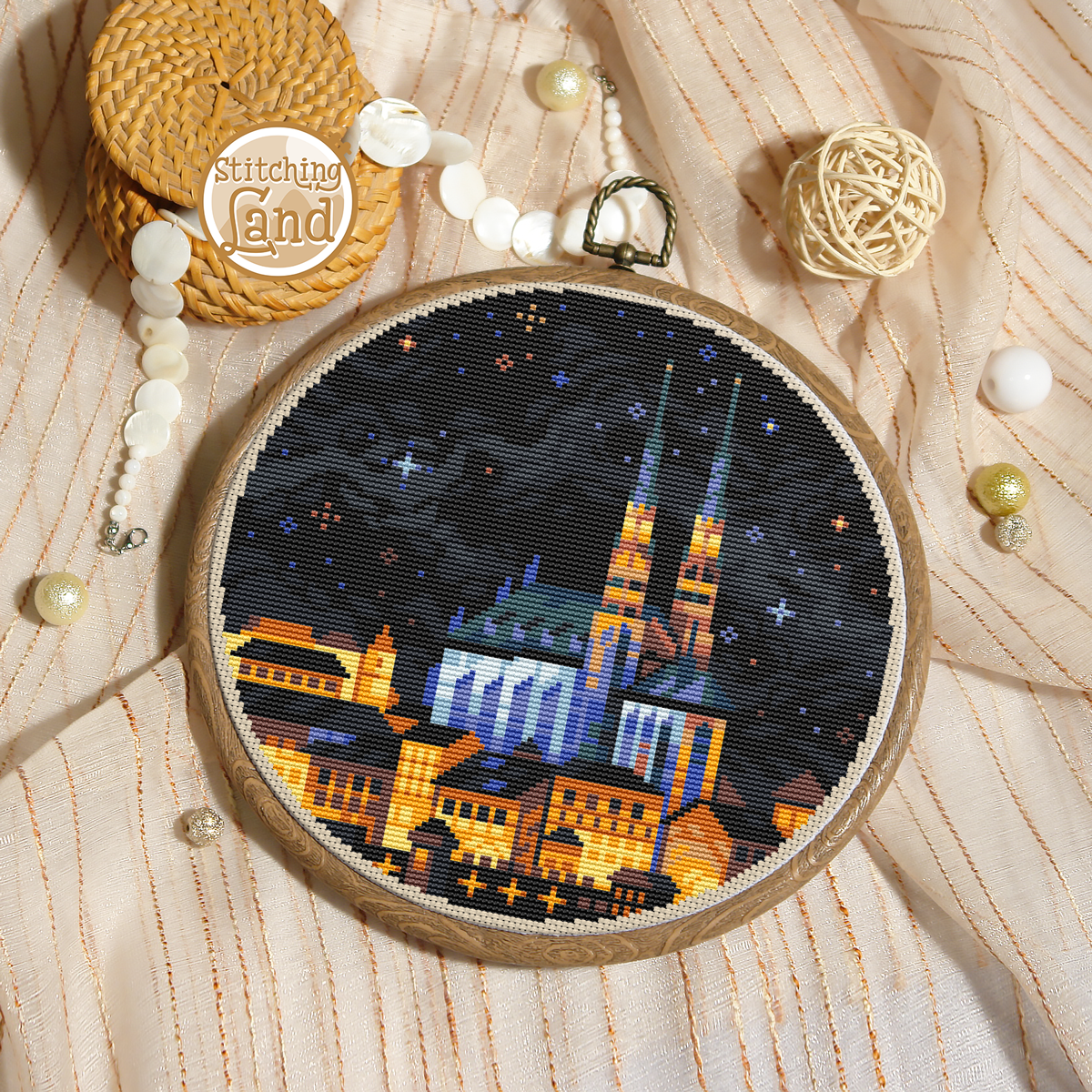 St. Peter & Paul Cathedral Cross Stitch Pattern